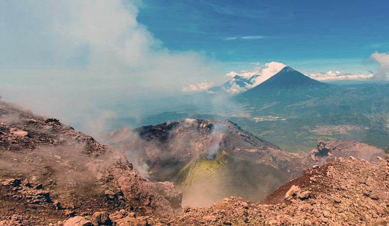 Le Guatemala est réputé pour ces volcans